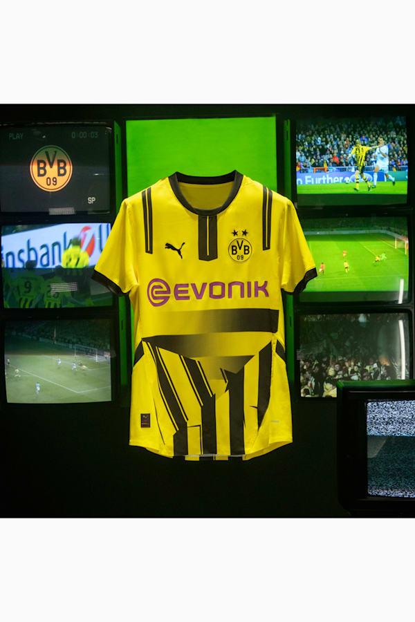 Borussia Dortmund 24/25 Cup Jersey Women, Faster Yellow-PUMA Black, extralarge