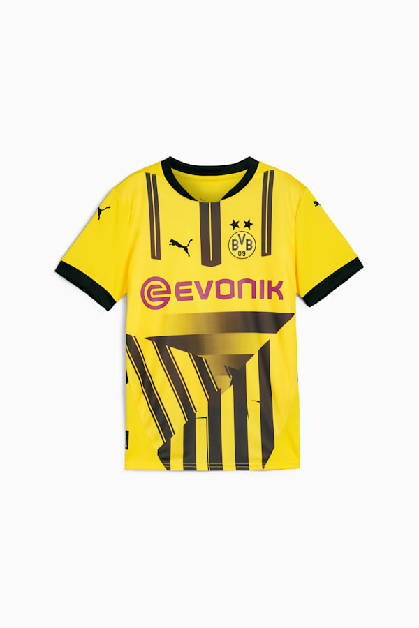 Borussia Dortmund 24/25 Cup Jersey Youth, Faster Yellow-PUMA Black, extralarge