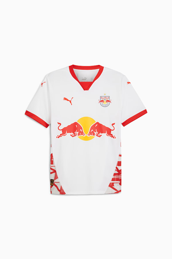 FC Red Bull Salzburg 24/25 Home Jersey Men, PUMA White-PUMA Red, extralarge