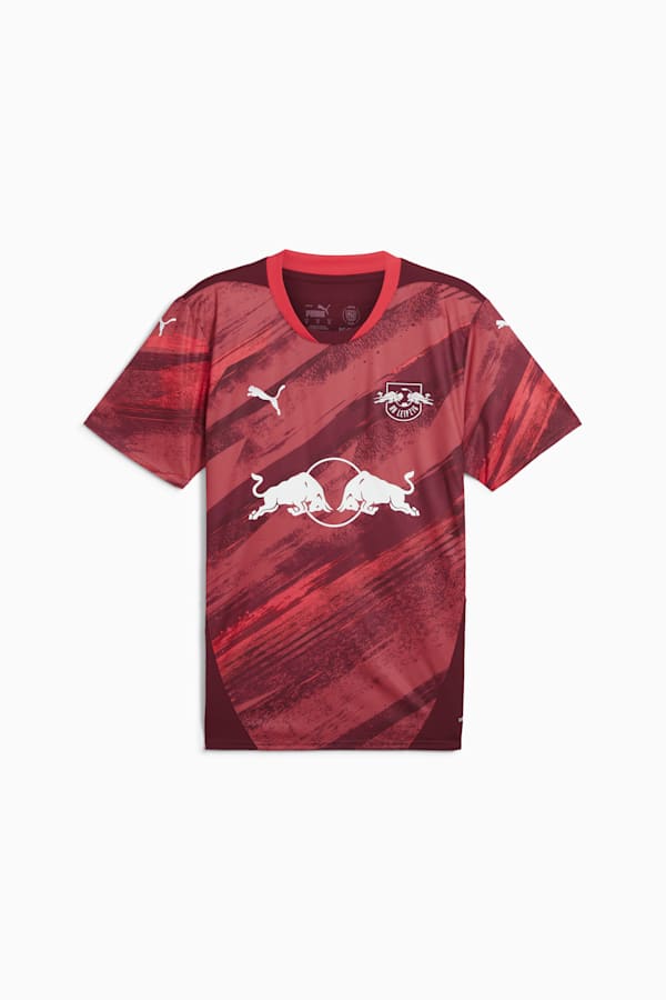 RB Leipzig 24/25 Away Jersey Men, Dark Jasper-Active Red, extralarge