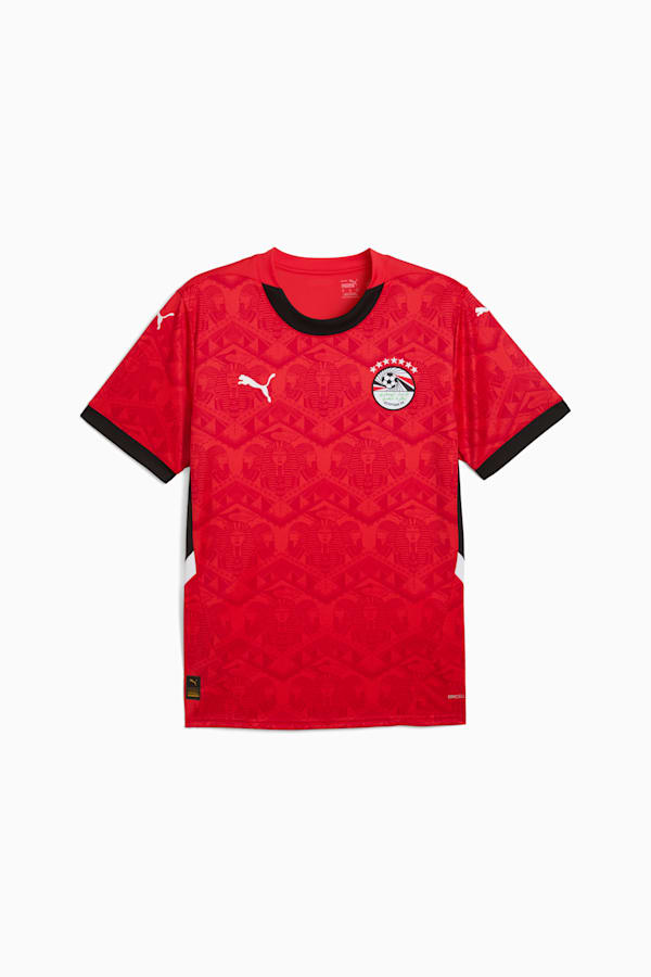 Egypt 2025 Home Jersey Men, PUMA Red-PUMA Black, extralarge