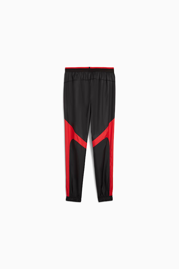Egypt Pre-match Woven Pants Men, PUMA Black-PUMA Red, extralarge