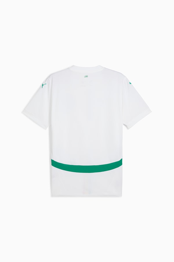 Senegal 2025 Home Jersey Men, PUMA White-Sport Green, extralarge