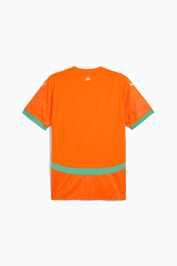 Côte d'Ivoire 2025 Home Jersey Men, Rickie Orange-Jade Frost, extralarge