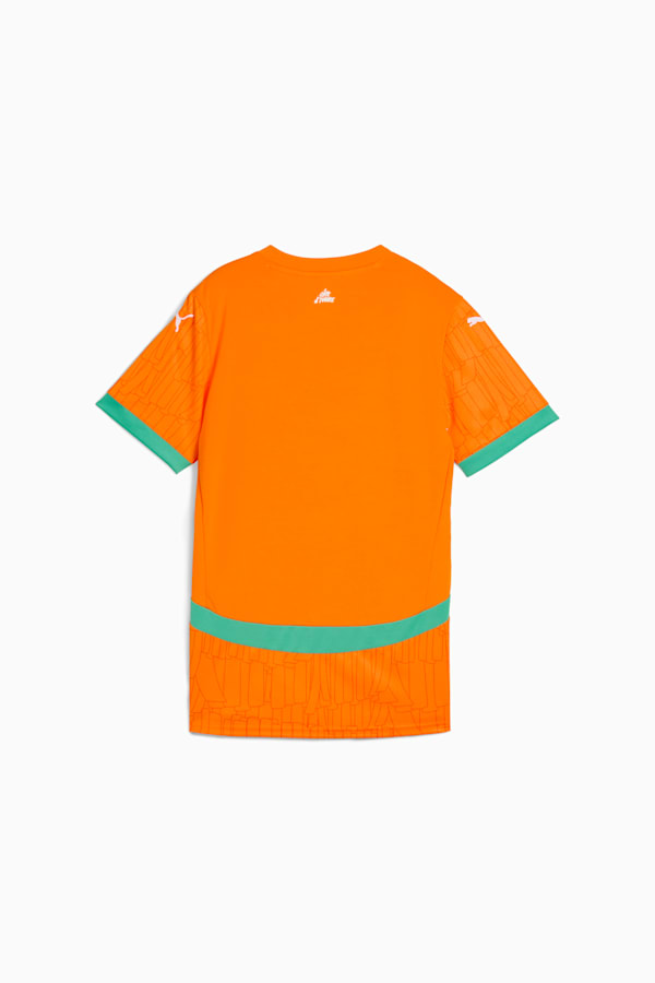 Côte d'Ivoire 2025 Home Jersey Women, Rickie Orange-Jade Frost, extralarge