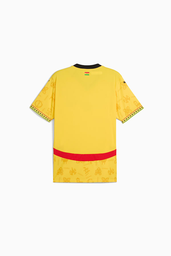 Ghana 2025 Away Jersey Men, Pelé Yellow-PUMA Black, extralarge