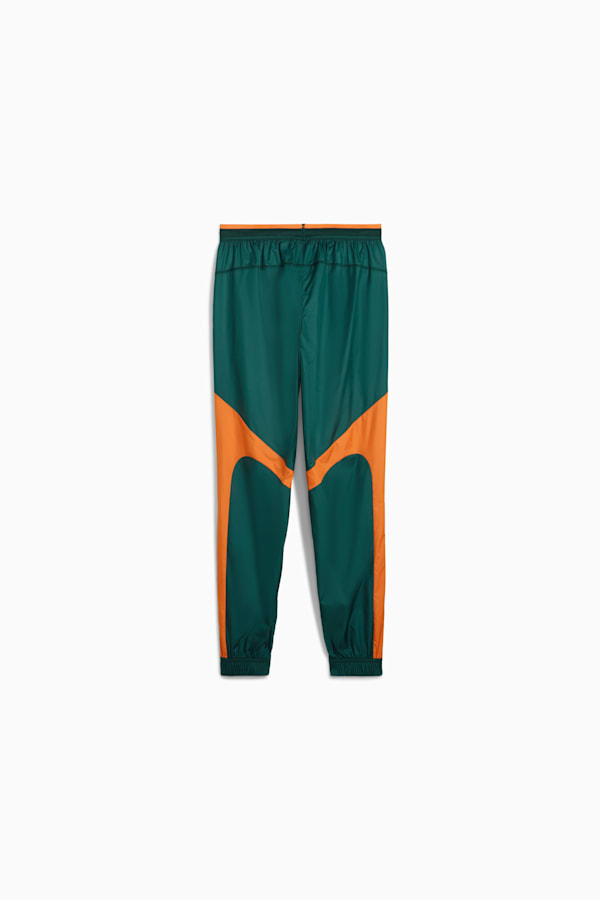 Ivory Coast 2025 Pre-match Woven Pants Men, Dark Myrtle-Rickie Orange, extralarge