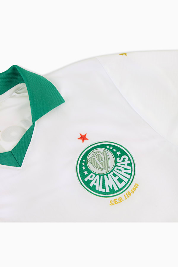 Palmeiras Fans Men's 2024 Away Jersey, PUMA White, extralarge