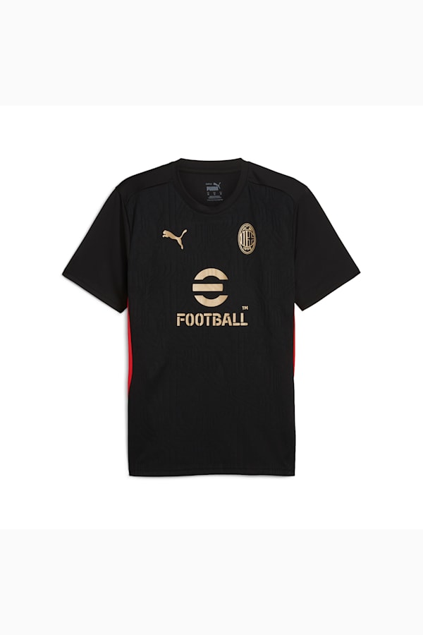 AC Milan Training Jersey Men, PUMA Black-For All Time Red, extralarge