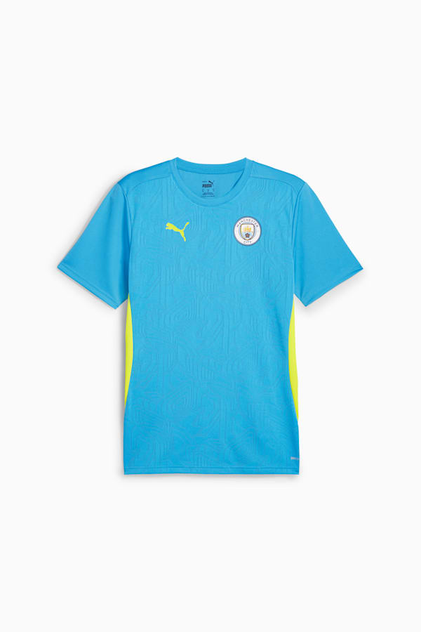 Manchester City Training Jersey Men, Magic Blue-Yellow Glow, extralarge