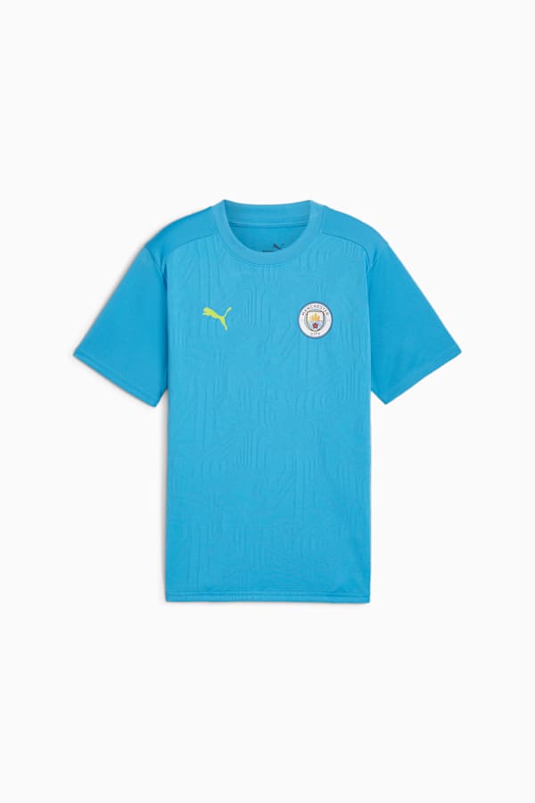 Manchester City Training Jersey Youth, Magic Blue-Yellow Glow, extralarge