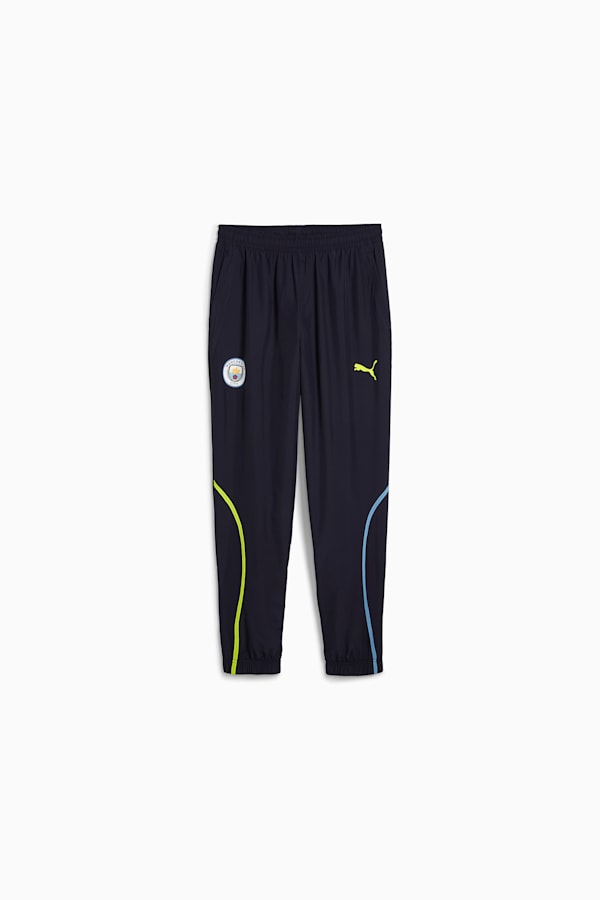 Manchester City Pre-match Woven Pants Men, New Navy-Yellow Glow, extralarge-GBR