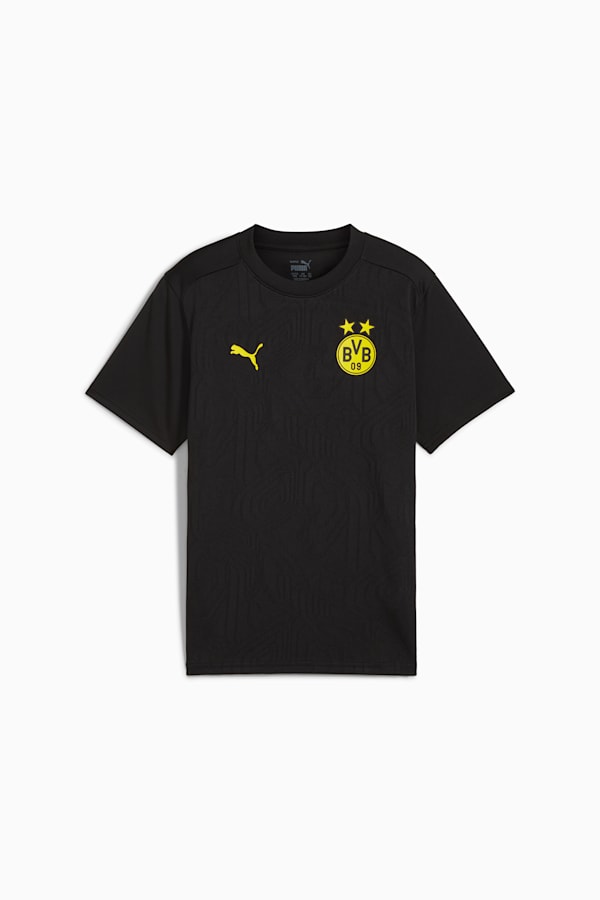 Borussia Dortmund Training Jersey Youth, PUMA Black-Faster Yellow, extralarge