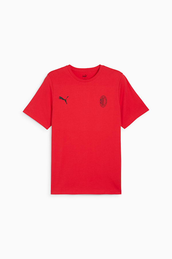 AC Milan ftblESSENTIALS T-Shirt Men, For All Time Red-PUMA Black, extralarge-GBR