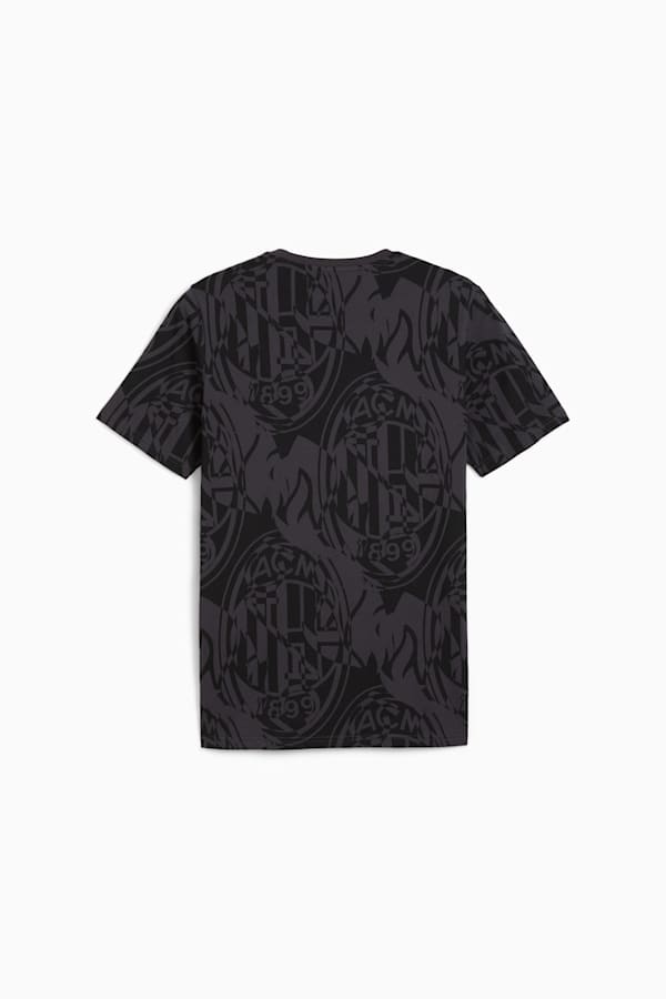 AC Milan ftblCULTURE All-Over Print Tee Men, PUMA Black, extralarge