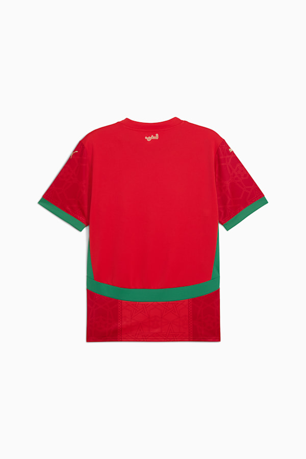 Morocco 2025 Home Jersey Men, PUMA Red-Archive Green, extralarge