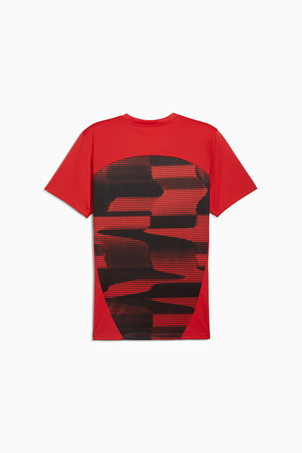 AC Milan Pre-match Short Sleeve Jersey Men, For All Time Red-PUMA Black, extralarge