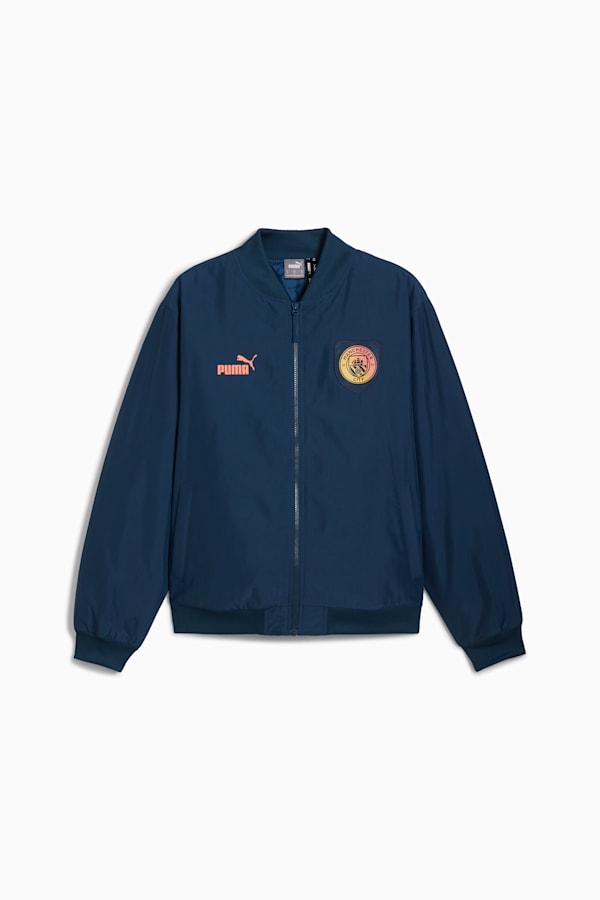 Manchester City NG Bomber Jacket Men, Marine Blue, extralarge