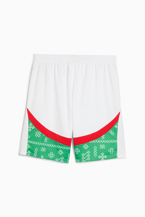 Morocco 2025 Shorts Men, PUMA White-Fast Green-PUMA Red, extralarge