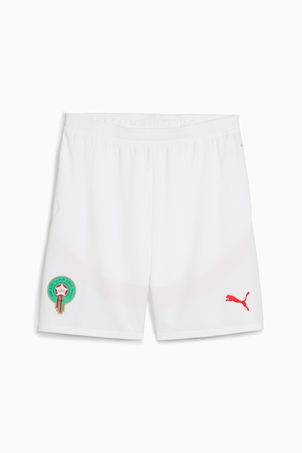 Morocco 2025 Shorts Men, PUMA White-Fast Green-PUMA Red, extralarge