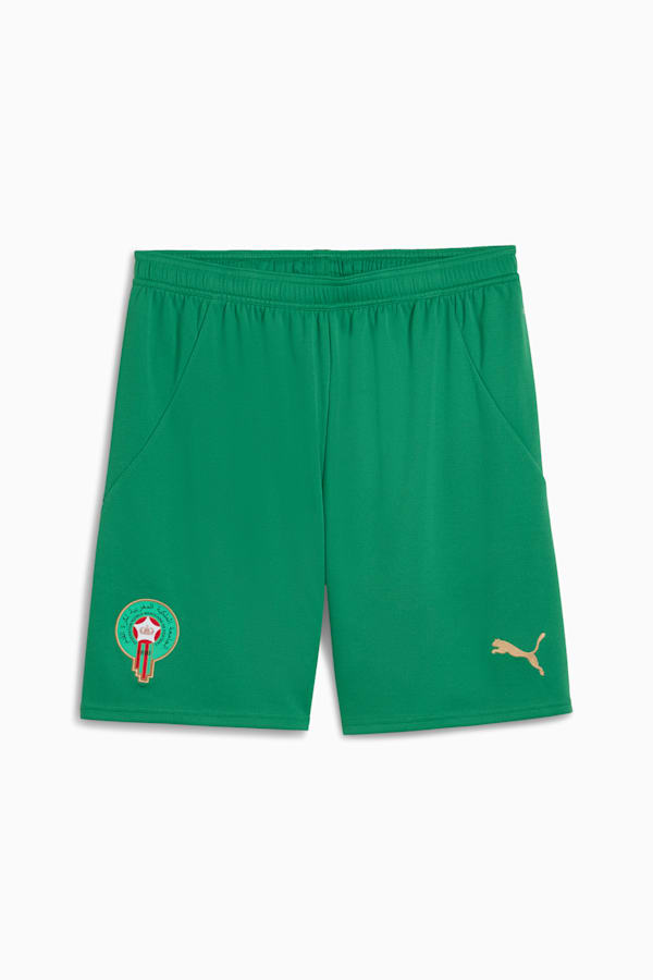 Morocco 2025 Shorts Men, Archive Green-PUMA Red, extralarge