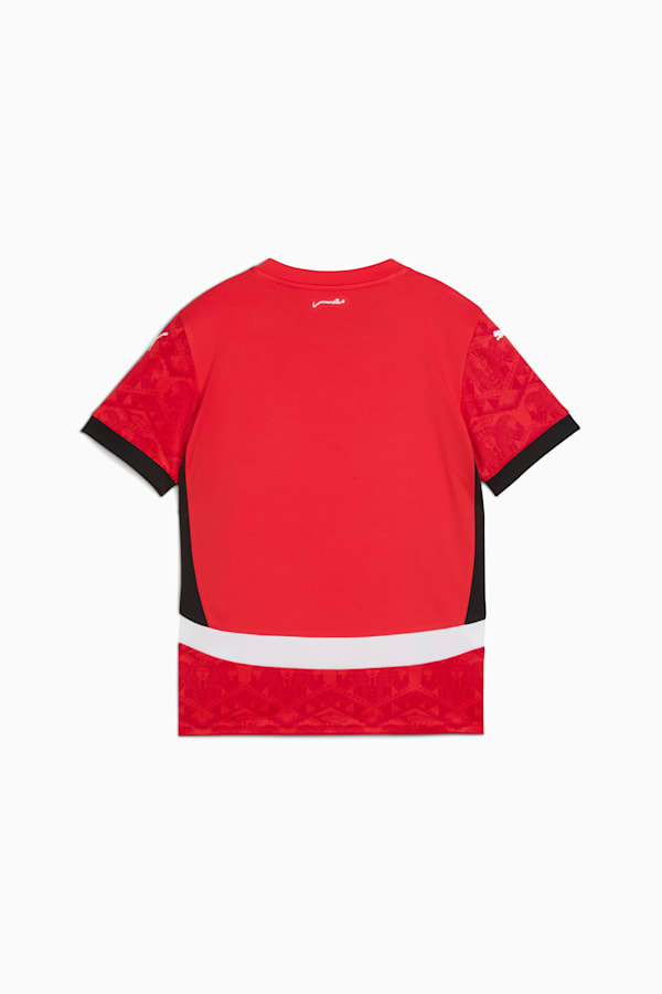 Egypt 2025 Home Jersey Youth, PUMA Red-PUMA Black, extralarge