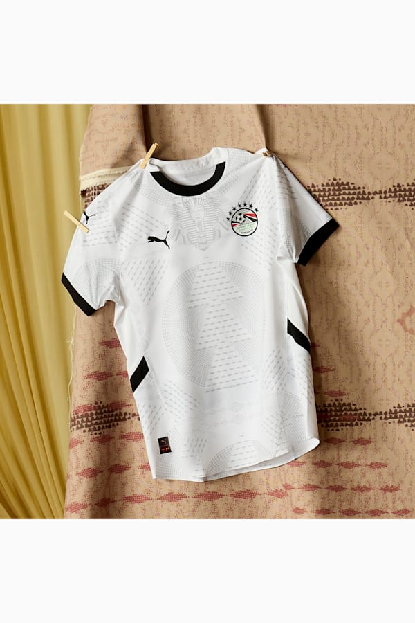 Egypt 2025 Away Jersey Youth, PUMA White-Sand Dune, extralarge