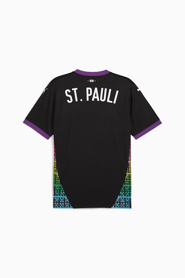FC St. Pauli 24/25 Third Jersey Men, PUMA Black-PUMA White, extralarge