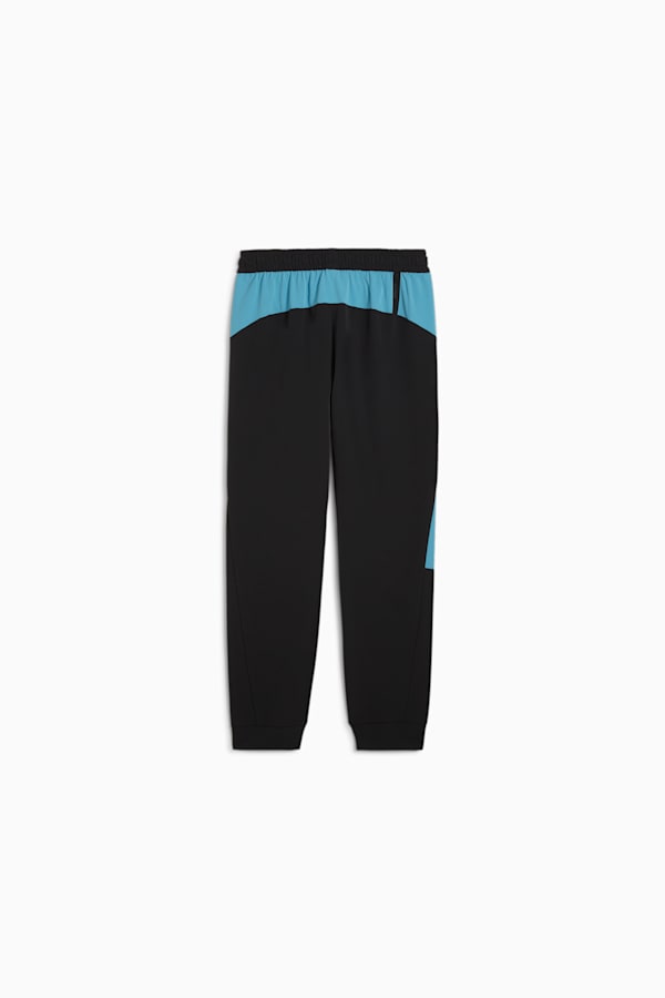 Manchester City PUMATECH Woven Track Pants Men, PUMA Black-Magic Blue, extralarge-GBR