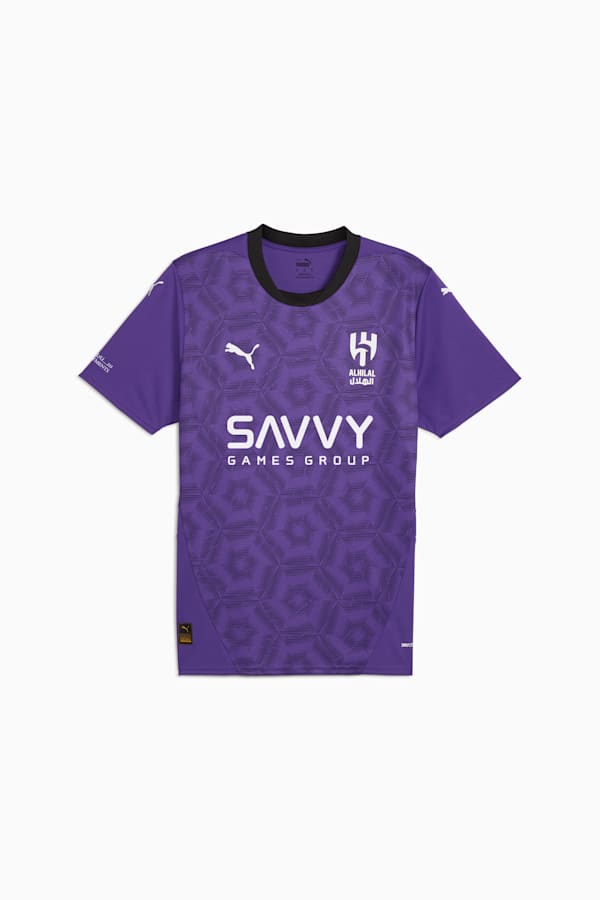 Al-Hilal SFC 24/25 Third Replica Jersey Men, Team Violet-PUMA Black, extralarge