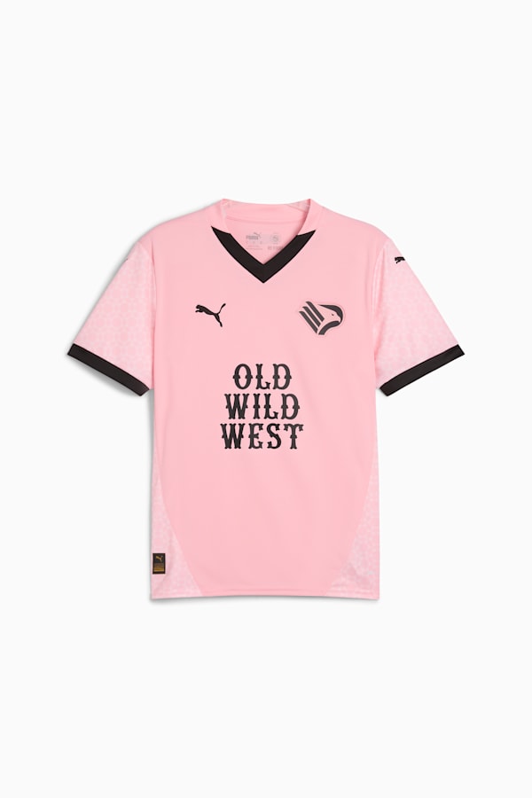 Palermo F.C. 24/25 Home Jersey Men, Team Light Pink-PUMA Black, extralarge