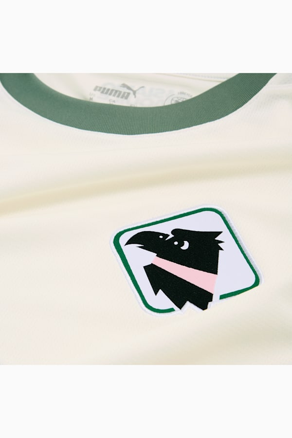 Palermo F.C. 24/25 International Jersey Men, Warm White-Eucalyptus, extralarge