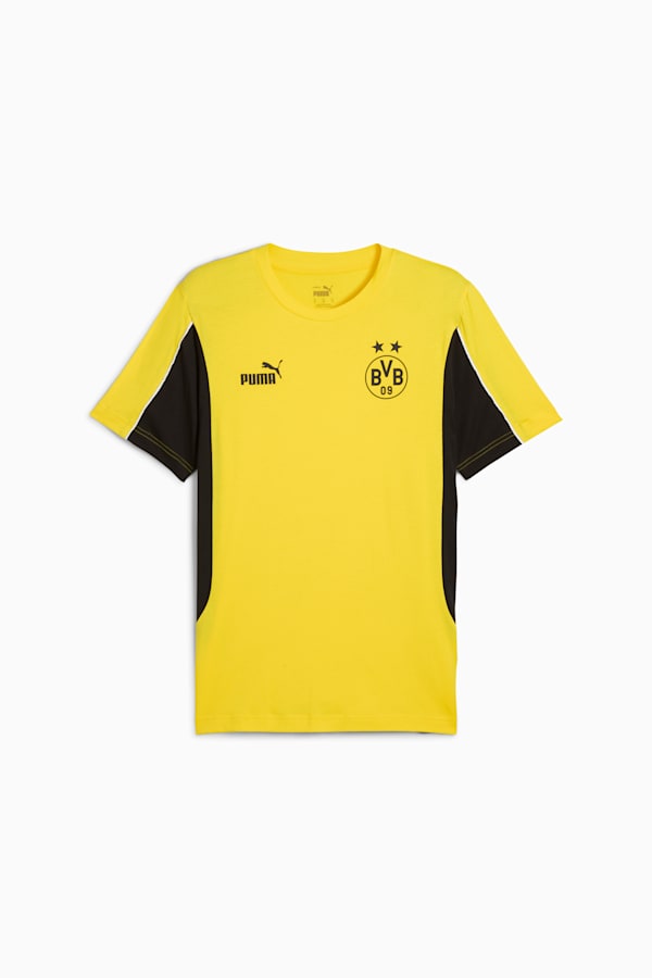 Borussia Dortmund ftblARCHIVE Tee Men, Faster Yellow-PUMA Black, extralarge-GBR