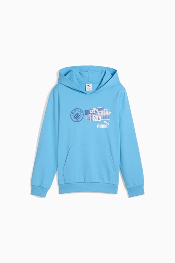 Manchester City ftblNRGY Hoodie Jr Unisex, Team Light Blue, extralarge