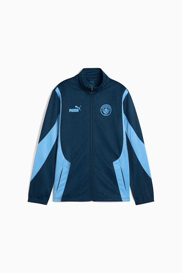 Manchester City ftblNRGY+ Jacket Youth, Marine Blue-Blazing Blue, extralarge