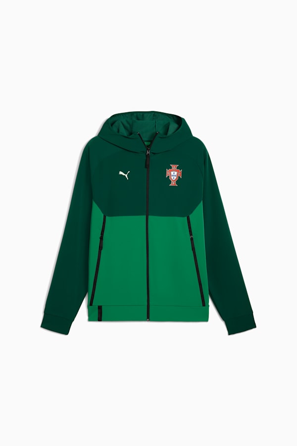 Portugal PUMATECH Woven Track Jacket Men, Green Lagoon-Botanic Green, extralarge