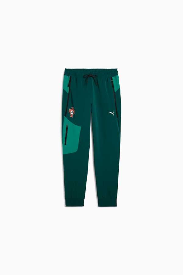 Portugal PUMATECH Woven Track Pants Men, Green Lagoon-Botanic Green, extralarge