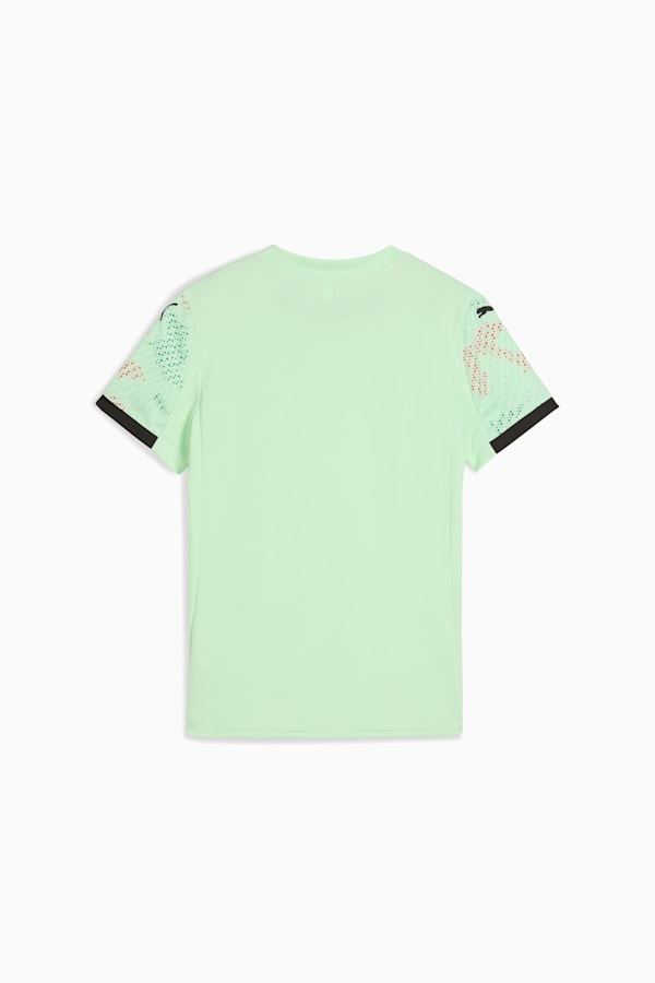 Portugal Women's Team 2025 Away Jersey Women, Fresh Mint-PUMA Black, extralarge