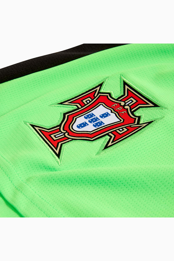 Portugal 2025 Goalkeeper Shorts Women, Fluro Green Pes-PUMA Black, extralarge