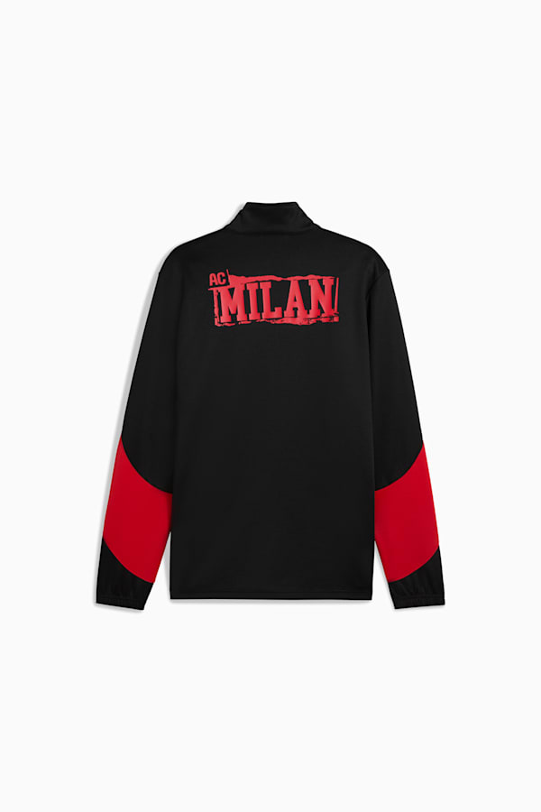 AC Milan ftblNRGY+ Jacket Men, PUMA Black-For All Time Red, extralarge