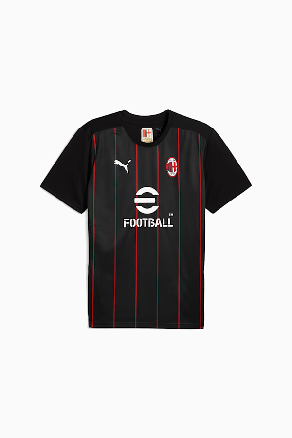AC Milan Pre-match Jersey Men, PUMA Black-For All Time Red, extralarge