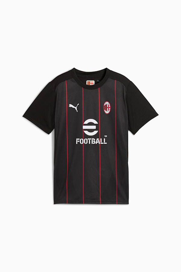 AC Milan Pre-match Jersey Youth, PUMA Black-For All Time Red, extralarge