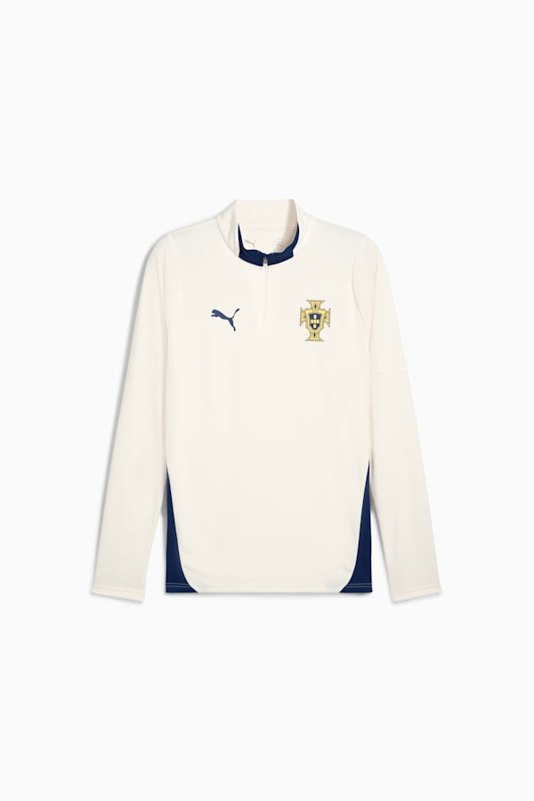 Portugal Quarter-Zip Training Top Men, Sugared Almond-Persian Blue, extralarge