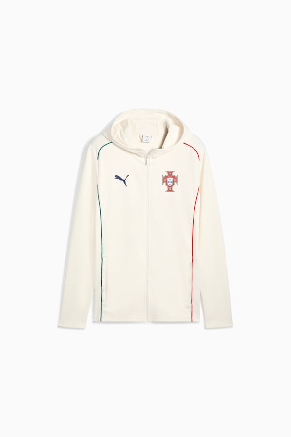 Portugal Casuals Full-Zip Hooded Jacket Men, Sugared Almond-Persian Blue, extralarge-GBR
