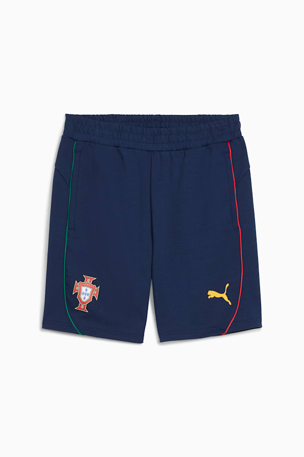 Portugal Casuals Shorts Men, Persian Blue-Sunny Yellow, extralarge