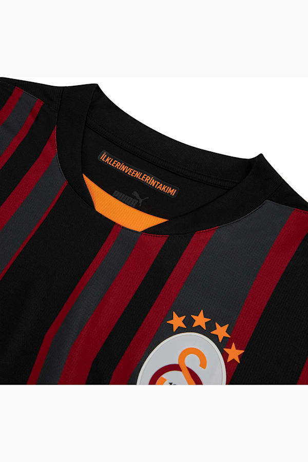 Galatasaray SK 24/25 Third Jersey Men, PUMA Black-Intense Orange, extralarge