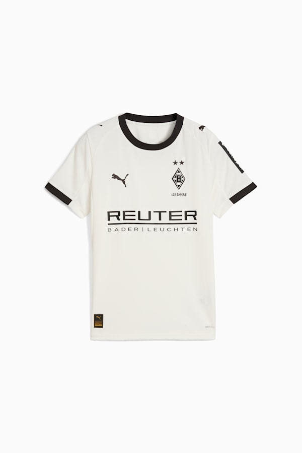 Borussia Mönchengladbach 25/26 Home Jersey Youth, Warm White-PUMA Black, extralarge-GBR
