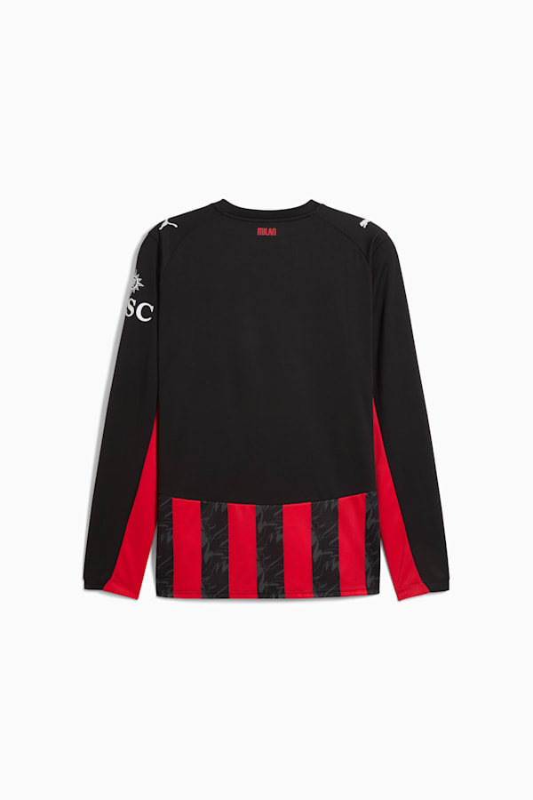 AC Milan 25/26 Long Sleeve Home Jersey Men, For All Time Red-PUMA Black, extralarge-GBR