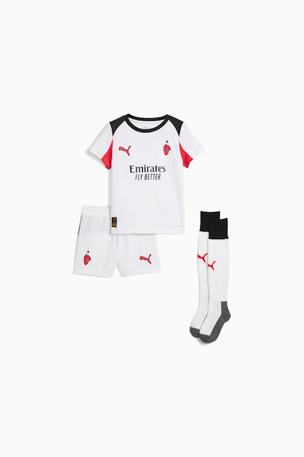 AC Milan 25/26 Away Minikit Kids, PUMA White-For All Time Red, extralarge-GBR