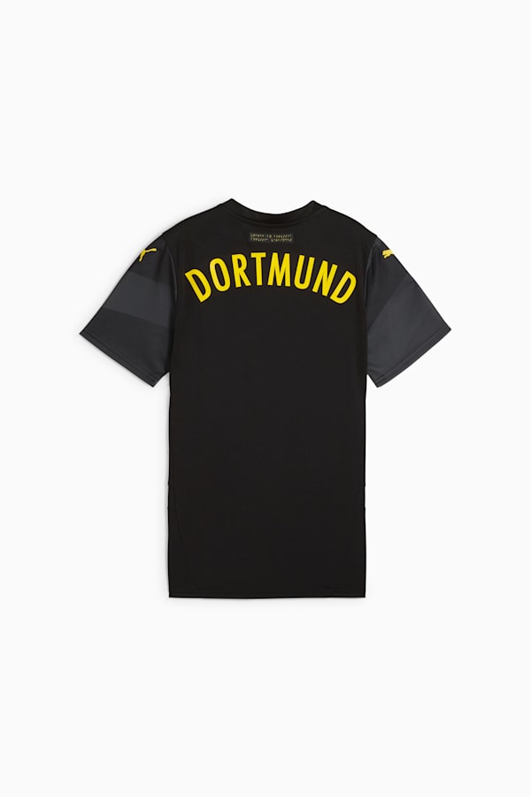 Borussia Dortmund 24/25 Away Jersey Women, PUMA Black-Faster Yellow, extralarge